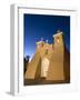 Old Mission of St. Francis De Assisi, Built About 1710, Illuminated in the Late Evening, Ranchos De-Richard Maschmeyer-Framed Photographic Print