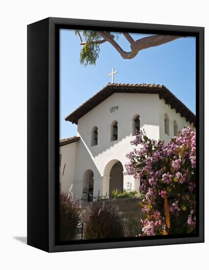 Old Mission San Luis Obispo De Tolosa, San Luis Obispo, California, USA-Michael DeFreitas-Framed Stretched Canvas