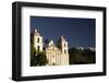 Old Mission Santa Barbara and Santa Ynez Mountains-null-Framed Photographic Print