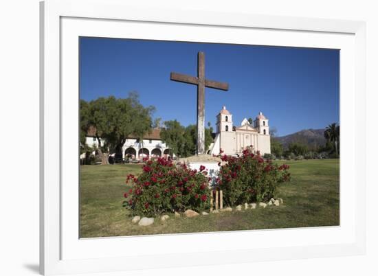 Old Mission Santa Barbara (Built in 1786)-Stuart-Framed Photographic Print