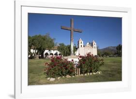 Old Mission Santa Barbara (Built in 1786)-Stuart-Framed Photographic Print