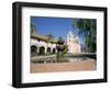 Old Mission, Santa Barbara, California, USA-Ken Wilson-Framed Photographic Print