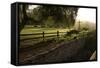 Old Mission Santa Barbara in California-null-Framed Stretched Canvas