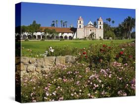 Old Mission Santa Barbara, Santa Barbara, California, United States of America, North America-Richard Cummins-Stretched Canvas