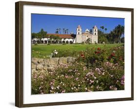 Old Mission Santa Barbara, Santa Barbara, California, United States of America, North America-Richard Cummins-Framed Photographic Print