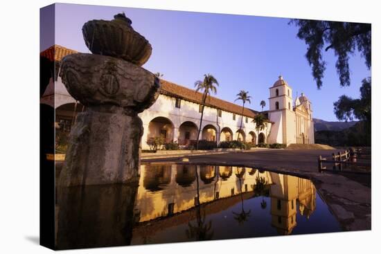 Old Mission Santa Barbara-null-Stretched Canvas