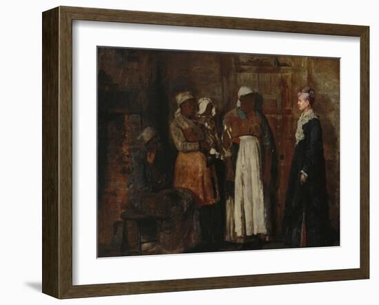 Old Mistress, 1876-Winslow Homer-Framed Giclee Print