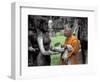 Old Monk Praying at Xieng Khuan (Buddha Park), Laos-Keren Su-Framed Photographic Print