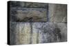 Old Montreal Stone Wall 01-Tina Lavoie-Stretched Canvas