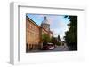 Old Montreal Street View-null-Framed Art Print