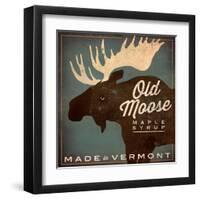 Old Moose Maple Syrup Made in Vermont-Ryan Fowler-Framed Art Print