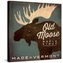 Old Moose Maple Syrup Made in Vermont-Ryan Fowler-Stretched Canvas