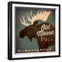 Old Moose Maple Syrup Made in Vermont-Ryan Fowler-Framed Art Print