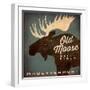 Old Moose Maple Syrup Made in Vermont-Ryan Fowler-Framed Art Print