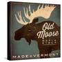 Old Moose Maple Syrup Made in Vermont-Ryan Fowler-Stretched Canvas