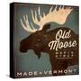 Old Moose Maple Syrup Made in Vermont-Ryan Fowler-Stretched Canvas