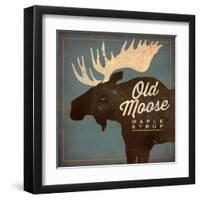 Old Moose Maple Syrup-Ryan Fowler-Framed Art Print