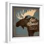 Old Moose Maple Syrup-Ryan Fowler-Framed Art Print