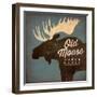 Old Moose Maple Syrup-Ryan Fowler-Framed Art Print