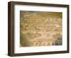 Old Mosaic Map of the World in St. Georges Church, Madaba, Jordan, Middle East-Richardson Rolf-Framed Photographic Print