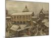 Old Moscow, Okhotny Ryad (Hunting Ro), 1900s-1910s-Appolinari Mikhaylovich Vasnetsov-Mounted Giclee Print