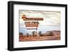 Old Motel Sign on Route 66, USA-Andrey Bayda-Framed Photographic Print