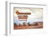 Old Motel Sign on Route 66, USA-Andrey Bayda-Framed Photographic Print
