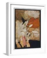 Old Mother Goose-Arthur Rackham-Framed Art Print