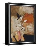 Old Mother Goose-Arthur Rackham-Framed Stretched Canvas