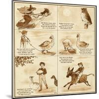 Old Mother Goose-null-Mounted Art Print