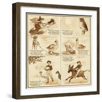 Old Mother Goose-null-Framed Art Print