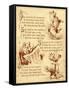 Old Mother Hubbard: Dancing, Reading News, Wearing Clothes-null-Framed Stretched Canvas