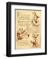 Old Mother Hubbard: Dancing, Reading News, Wearing Clothes-null-Framed Photographic Print