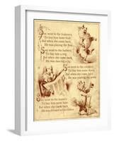 Old Mother Hubbard: Dancing, Reading News, Wearing Clothes-null-Framed Photographic Print