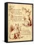 Old Mother Hubbard: Dog Standing Head and Smoking Pipe-null-Framed Stretched Canvas