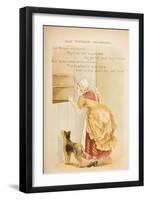 Old Mother Hubbard, from 'Old Mother Goose's Rhymes and Tales', Published by Frederick Warne and…-Constance Haslewood-Framed Giclee Print