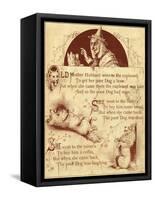 Old Mother Hubbard: Went to the Cupboard-null-Framed Stretched Canvas