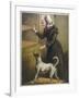 Old Mother Hubbard Went to the Cupboard-Harrison Weir-Framed Art Print