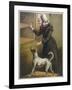 Old Mother Hubbard Went to the Cupboard-Harrison Weir-Framed Art Print