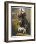 Old Mother Hubbard Went to the Cupboard-Harrison Weir-Framed Art Print