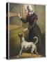 Old Mother Hubbard Went to the Cupboard-Harrison Weir-Stretched Canvas