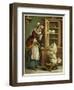 Old Mother Hubbard: Went to the Cupboard-null-Framed Art Print