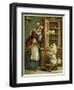 Old Mother Hubbard: Went to the Cupboard-null-Framed Art Print