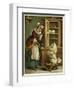 Old Mother Hubbard: Went to the Cupboard-null-Framed Art Print