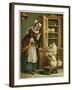Old Mother Hubbard: Went to the Cupboard-null-Framed Art Print