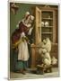 Old Mother Hubbard: Went to the Cupboard-null-Mounted Art Print