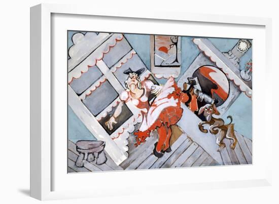 Old Mother Hubbard-Zelda Fitzgerald-Framed Art Print