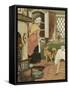 Old Mother Hubbard-William Gibbons-Framed Stretched Canvas