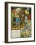 Old Mother Hubbard-Walter Crane-Framed Art Print