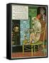 Old Mother Hubbard-Walter Crane-Framed Stretched Canvas